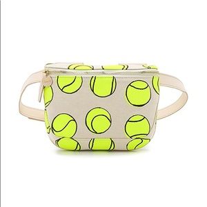 ISO do not buy CLARE V TENNIS PRINT FANNY PACK